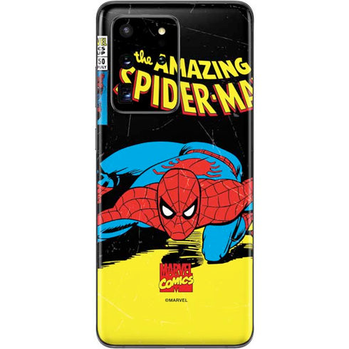Marvel Classic Comics The Amazing Spider-Man Galaxy S20 Ultra 5G Skin